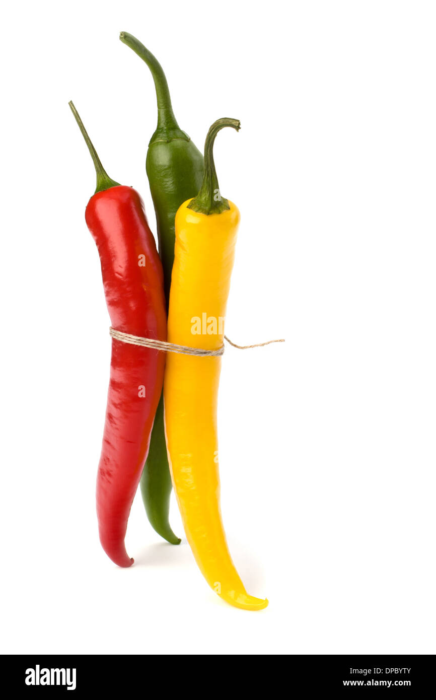 Chili pepper isolated on white background Stock Photo - Alamy