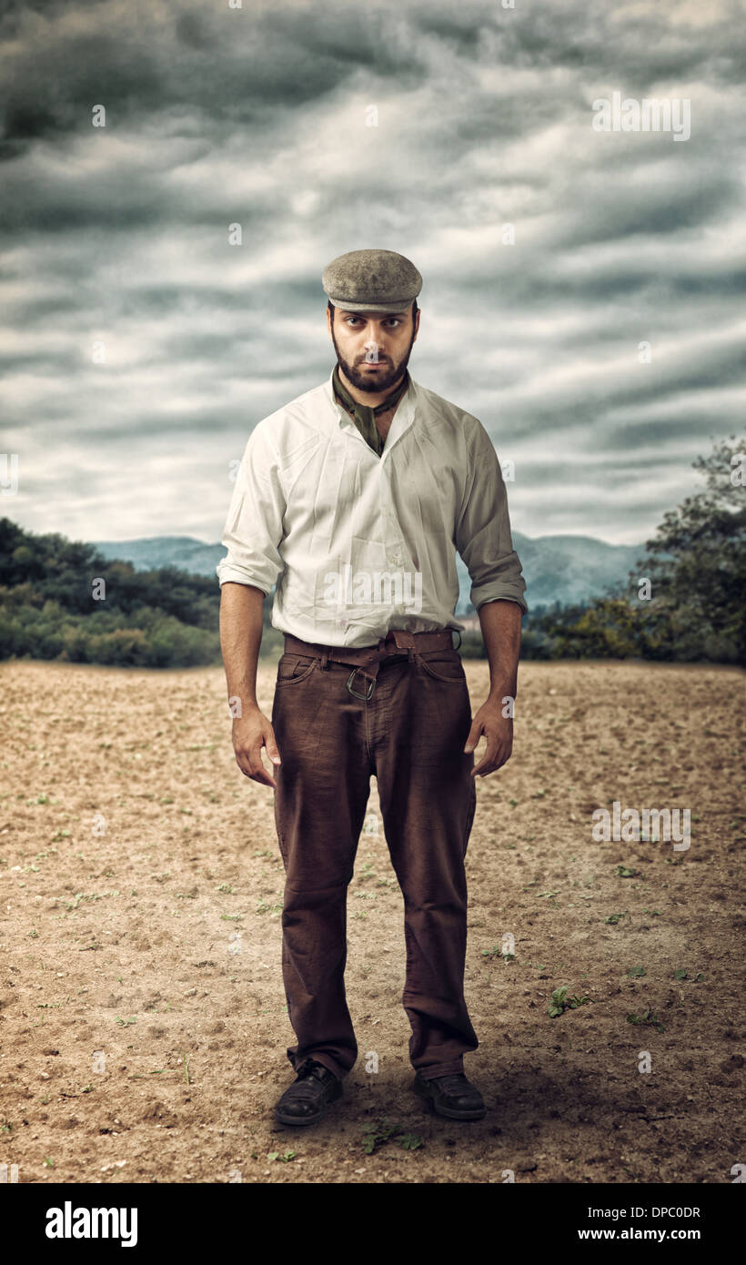 Angry farmer hi-res stock photography and images - Alamy