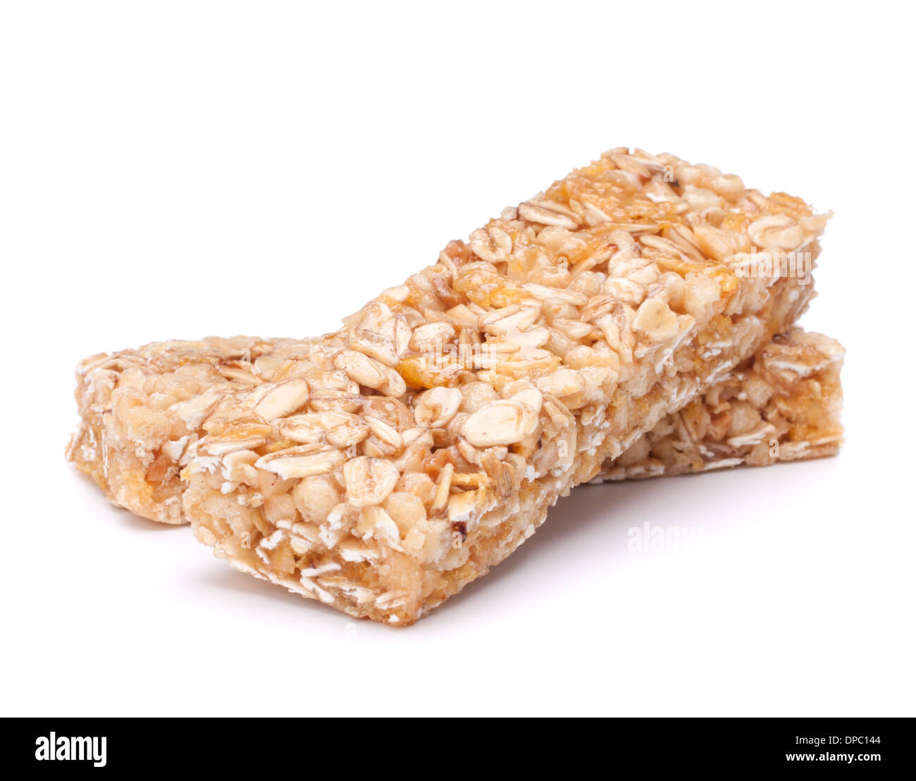 Healthy Munchies Isolated On White Background Stock Photo - Alamy