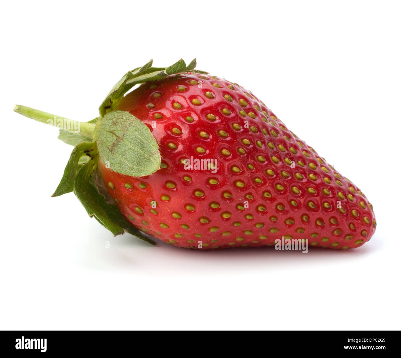 Strawberry isolated on white background Stock Photo - Alamy