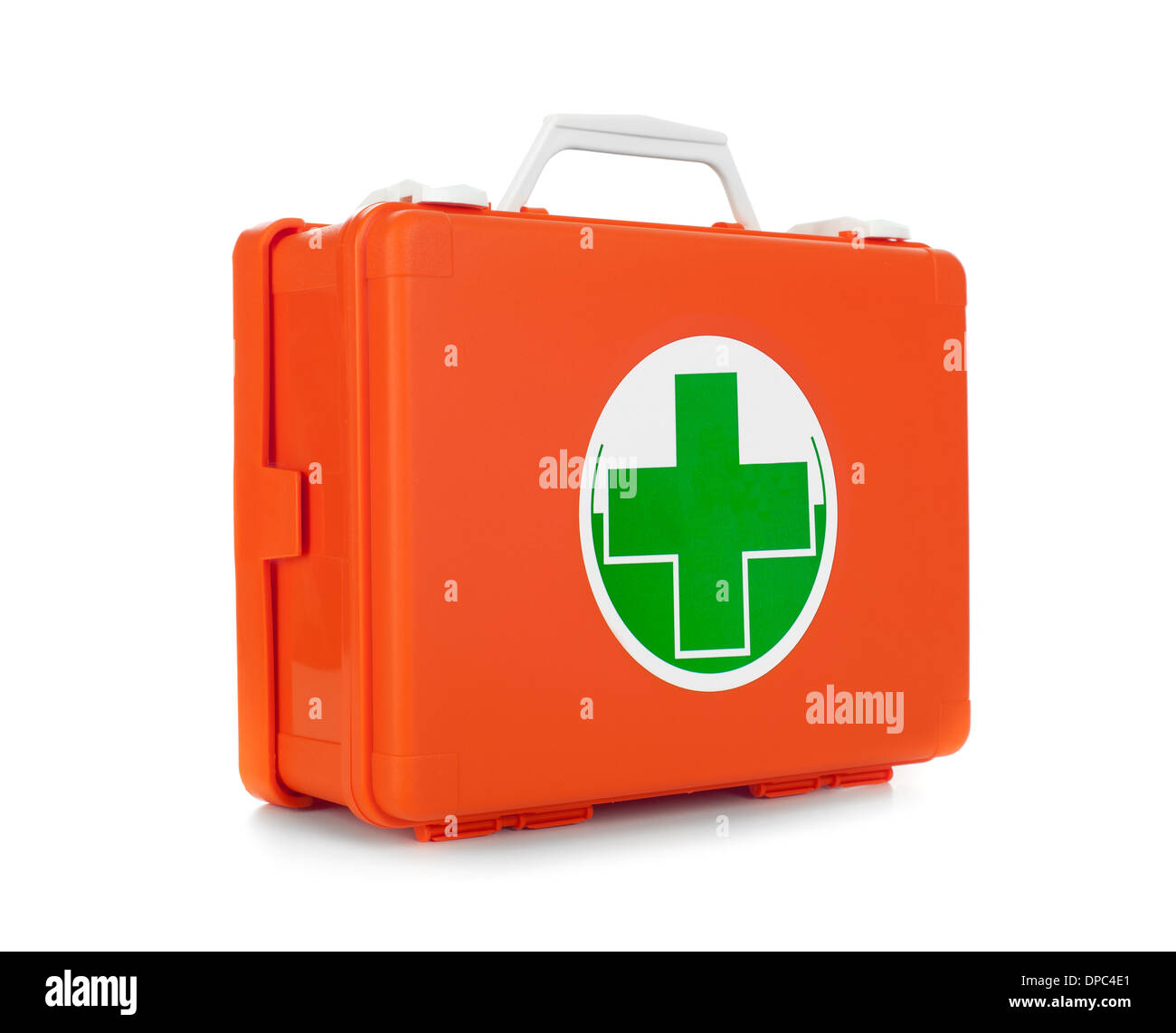 First Aid Kit isolated on white background Stock Photo