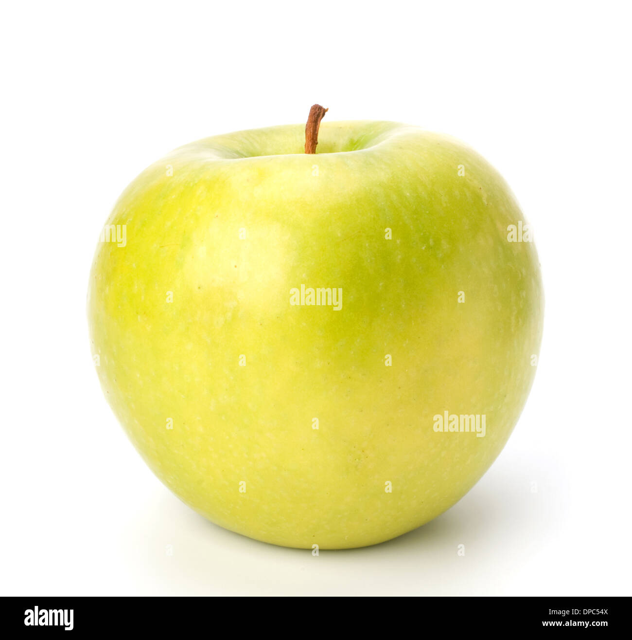 green apple isolated on white background Stock Photo - Alamy