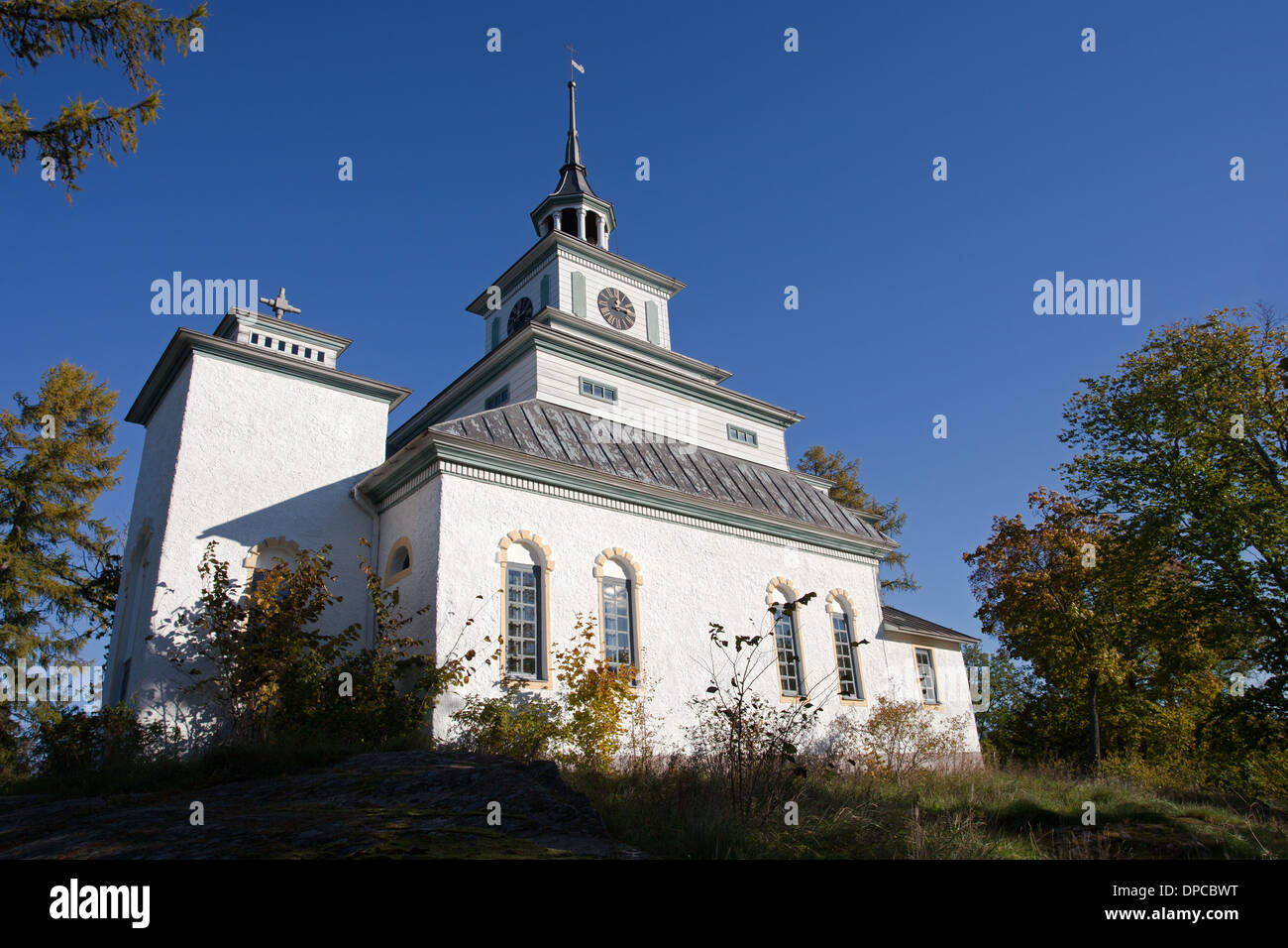 Teijo Church Stock Photo