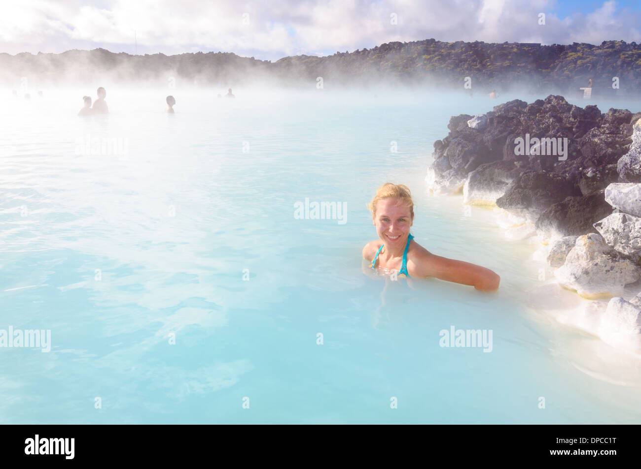 Iceland blue lagoon hi-res stock photography and images - Alamy