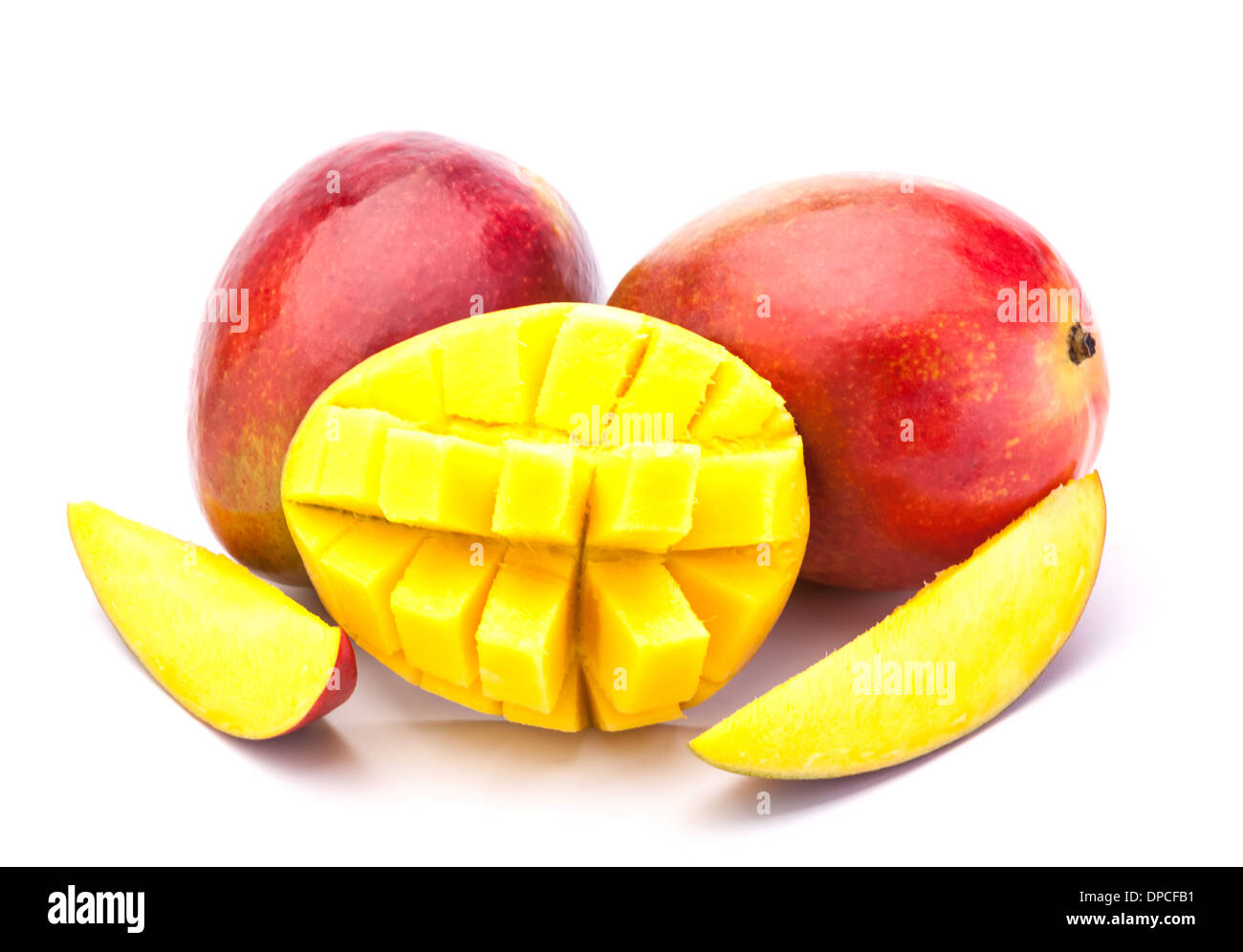 Fresh juicy mango slice hi-res stock photography and images - Alamy