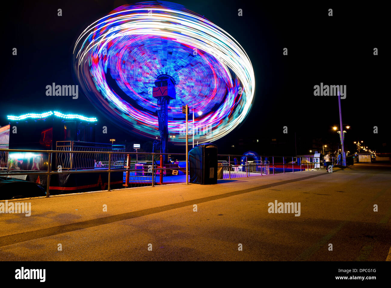 Funfair ride at Bognor Regis, West Sussex, UK Stock Photo Alamy