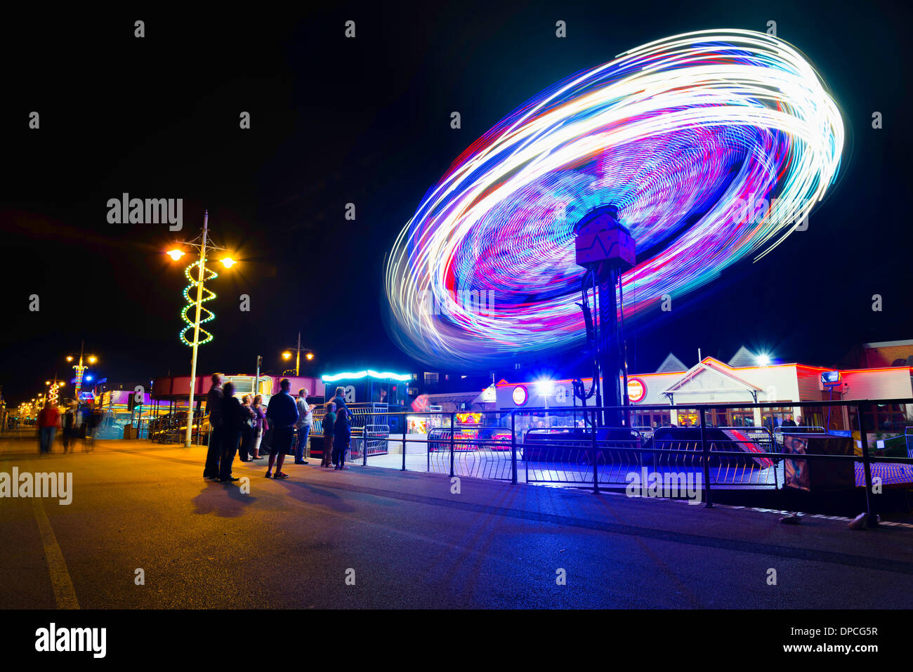 Funfair ride at Bognor Regis, West Sussex, UK Stock Photo Alamy