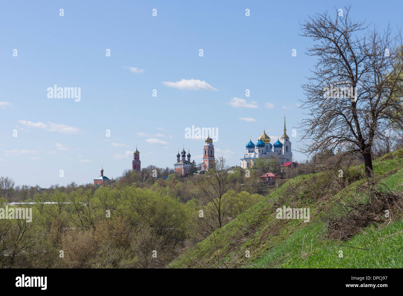 View of the russian Bolkhov city Stock Photo