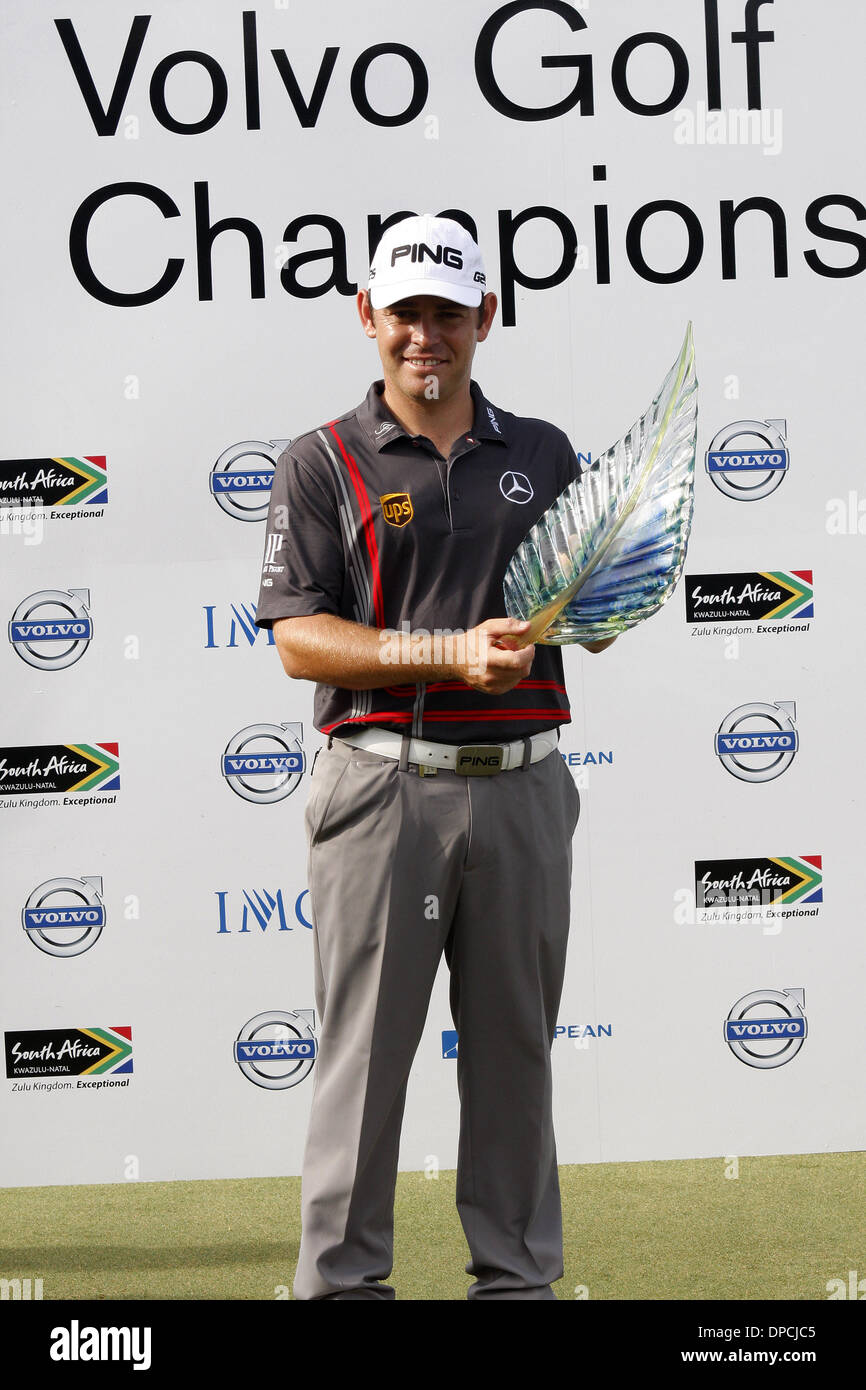 Durban, South Africa, 12 January 2014. South African golfer Louis