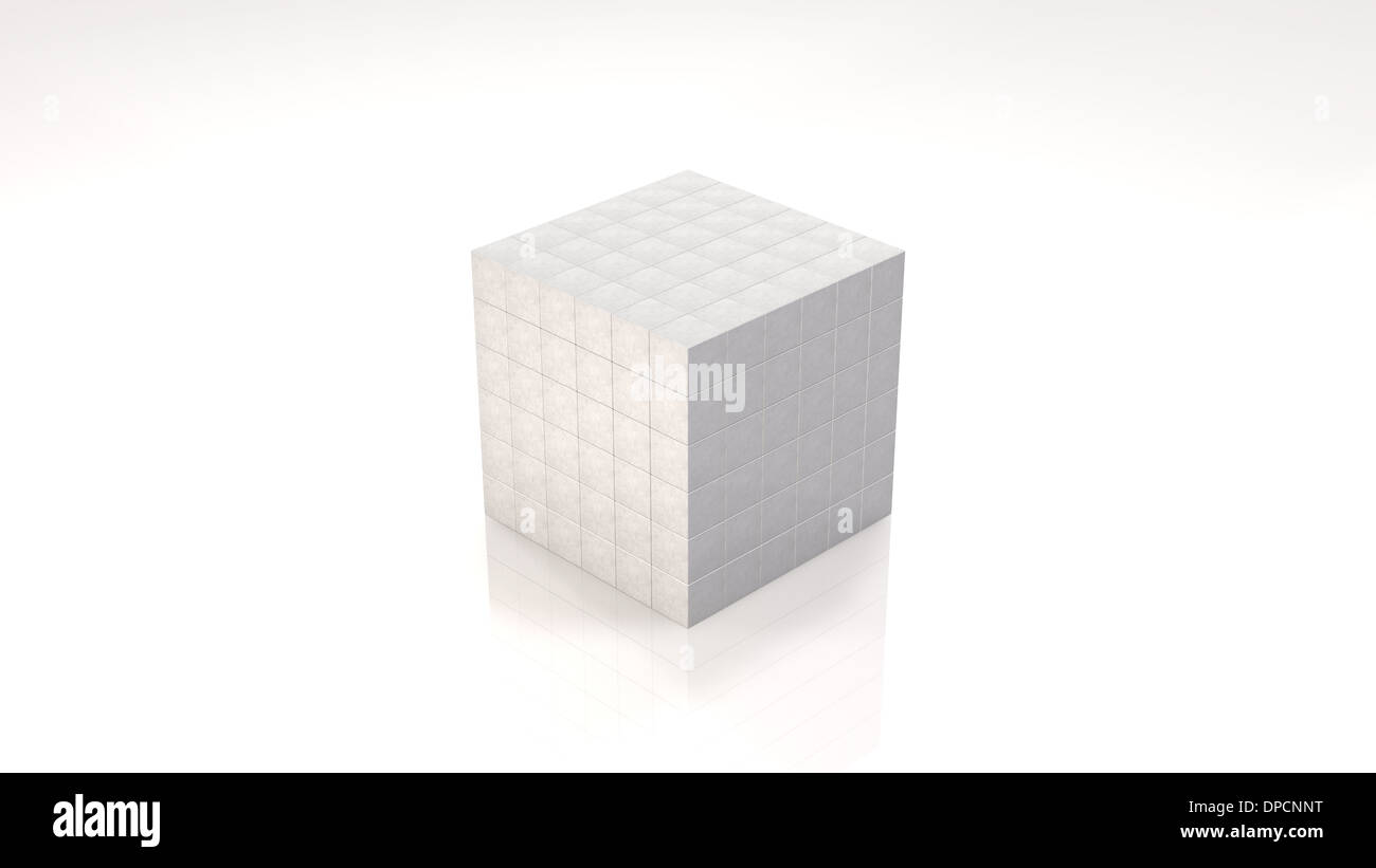 Cubes stacked building concept 3d hi-res stock photography and images ...