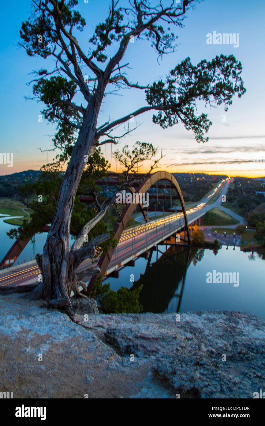 Pennybacker Bridge, Austin, Texas Stock Photo Alamy