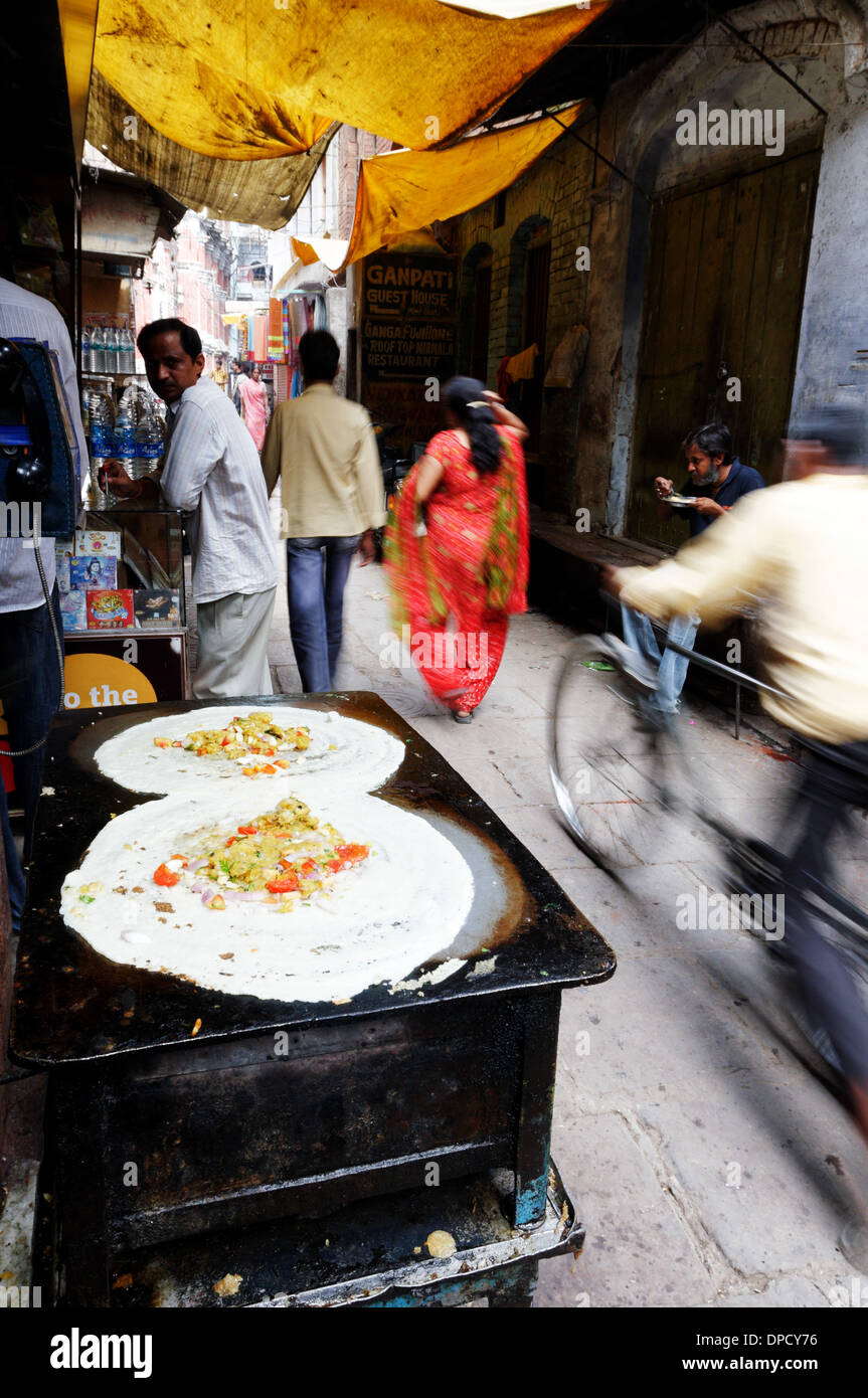 Street food in India Stock Photo - Alamy