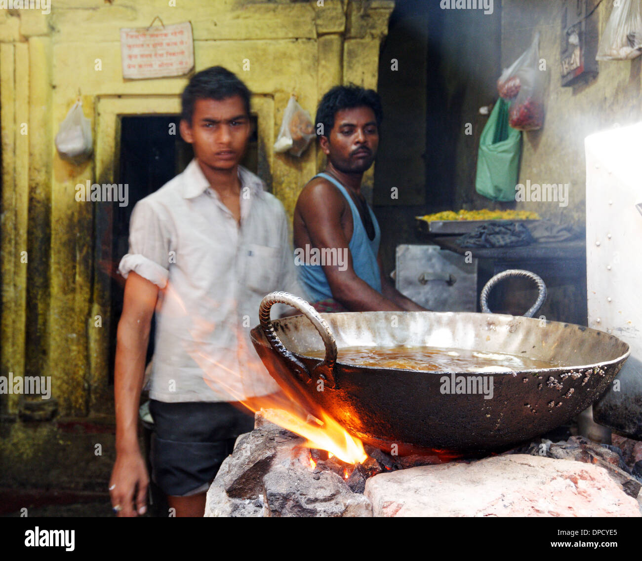 Street food in India Stock Photo - Alamy