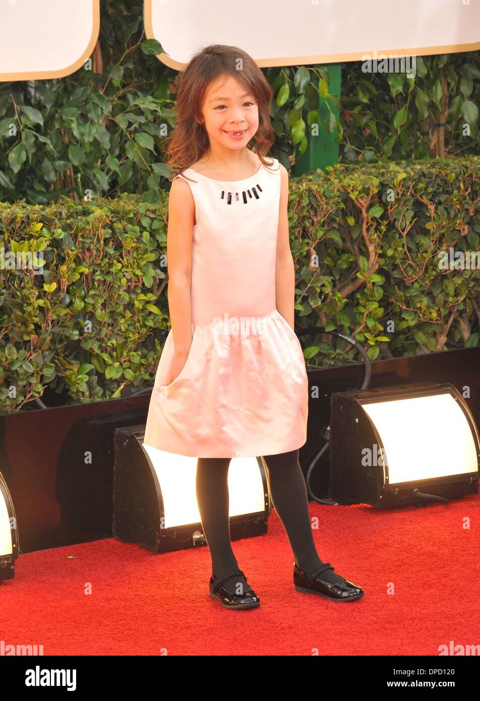 Beverly Hills, California, USA. 12th Jan, 2014. Aubrey Anderson-Emmons