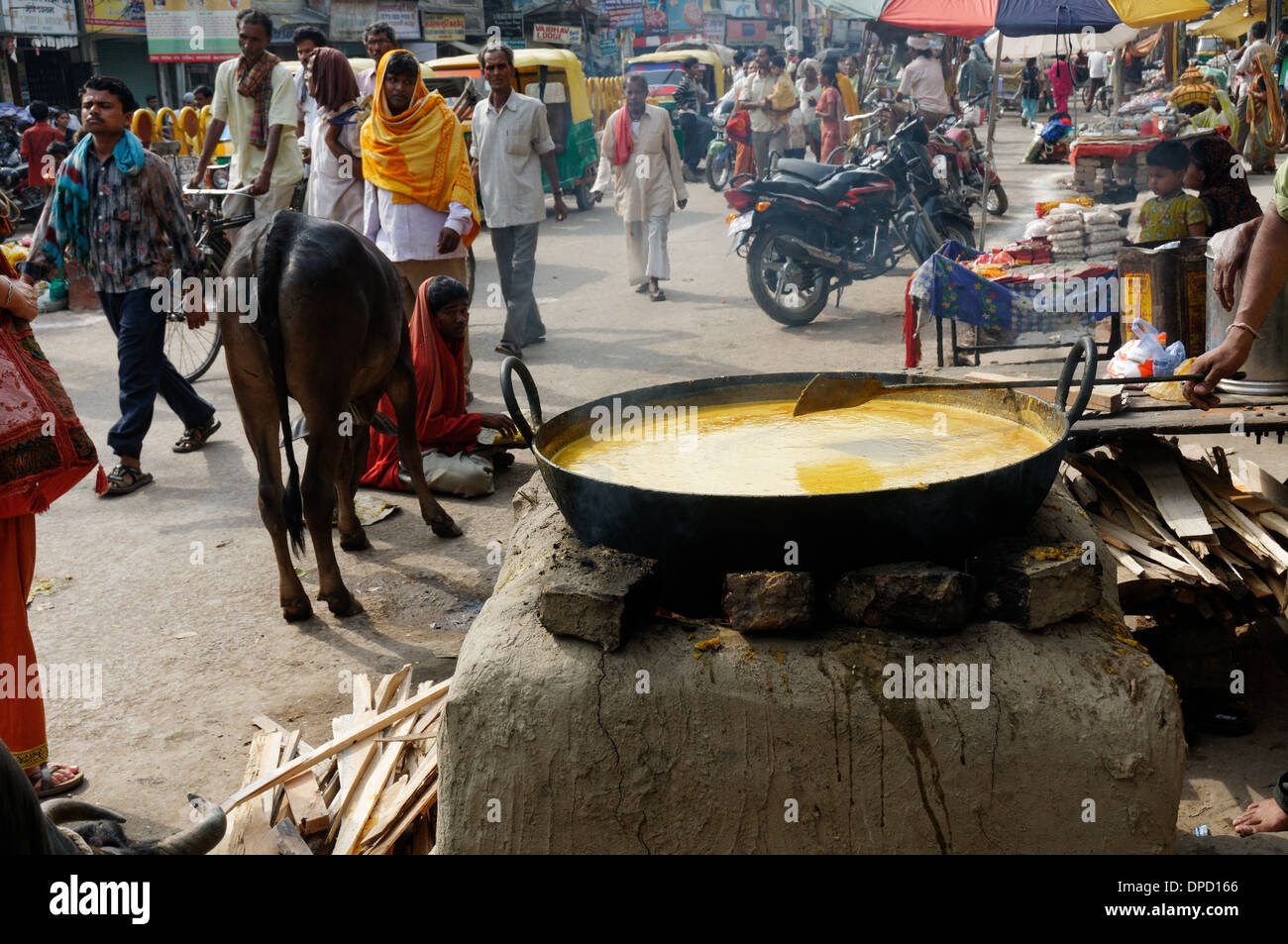 Street food in India Stock Photo - Alamy