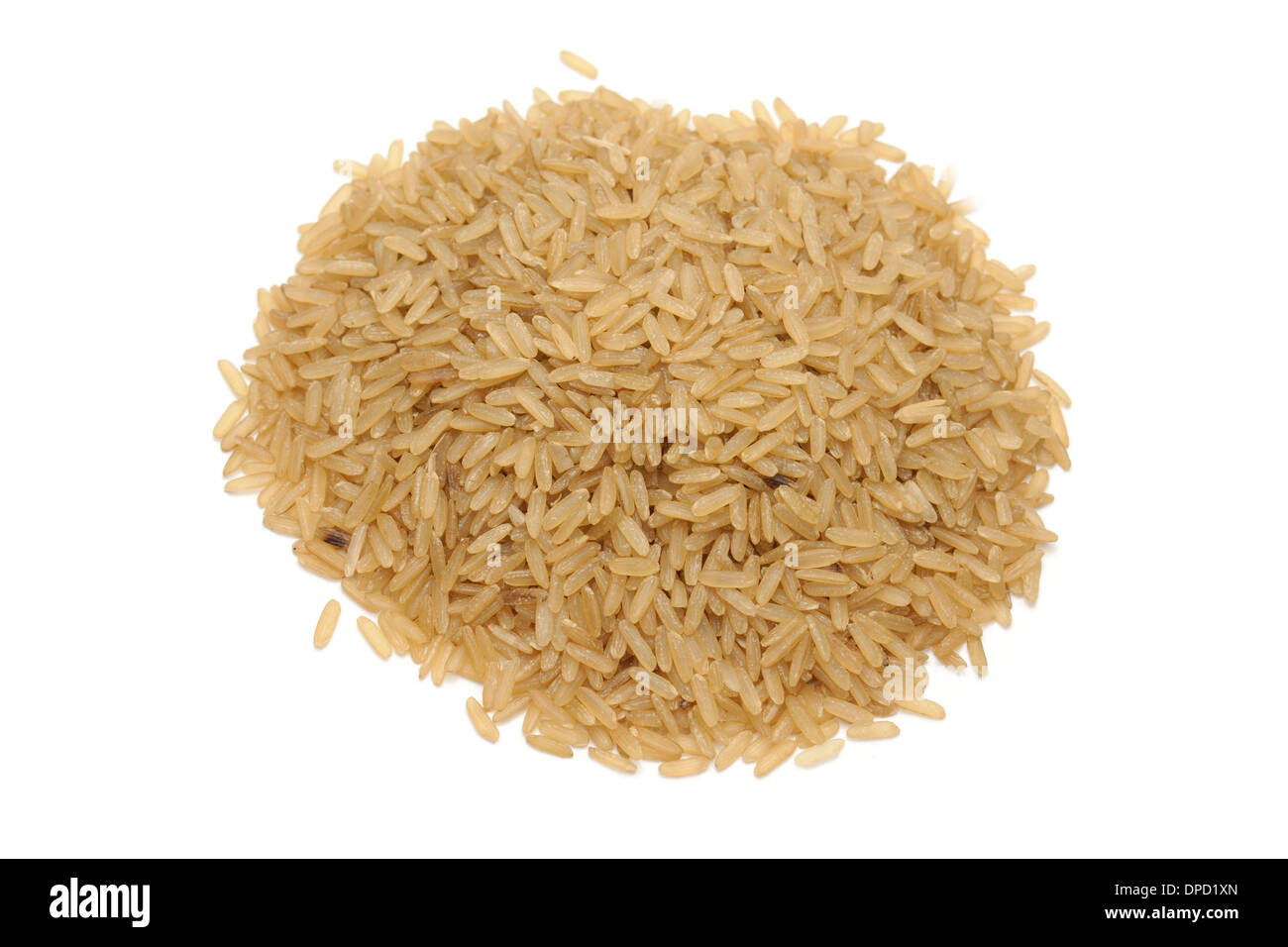 Brown Rice Stock Photo