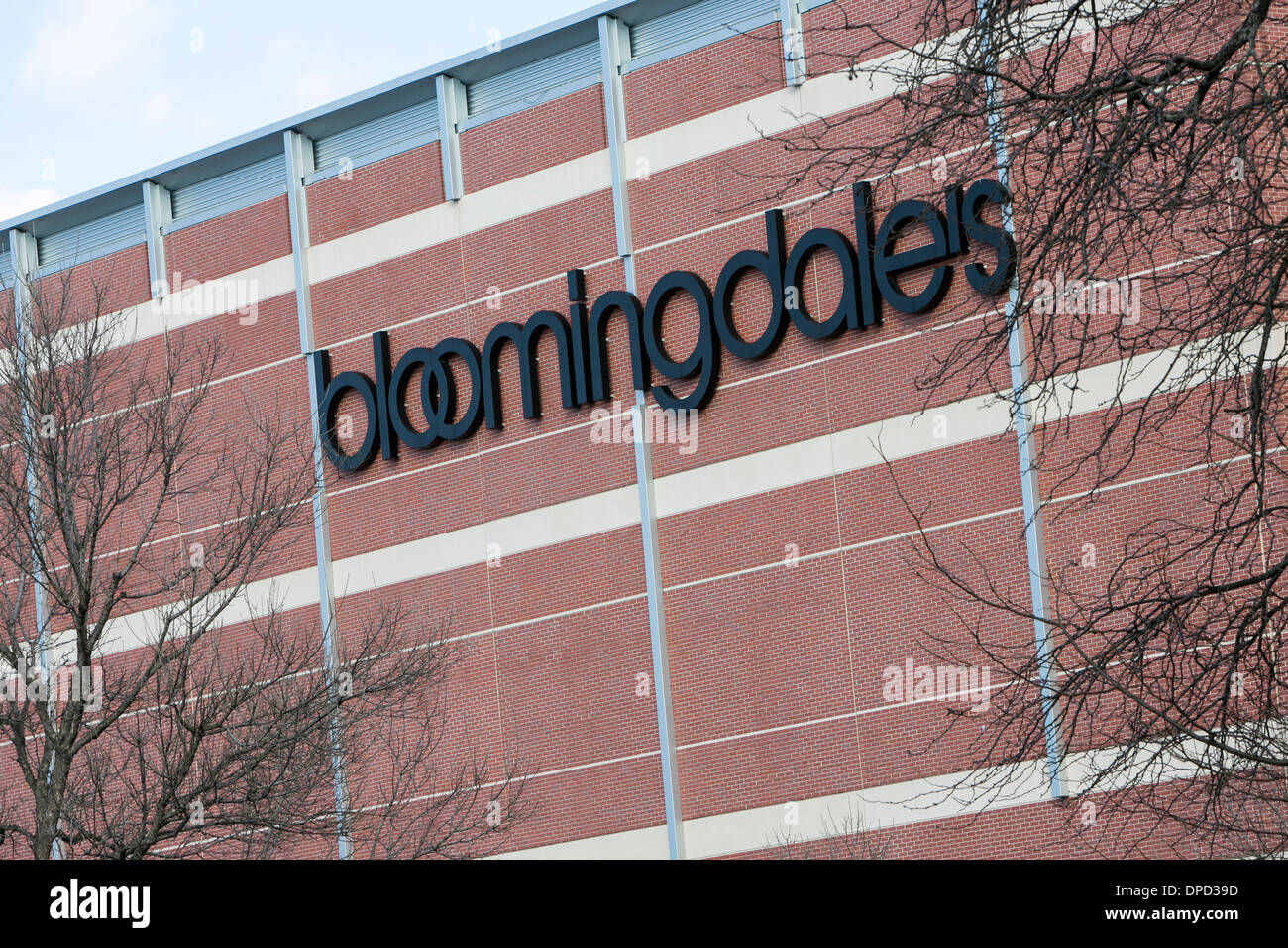 A Bloomingdale's upscale luxury retail store in Chevy Chase, Maryland.  Stock Photo