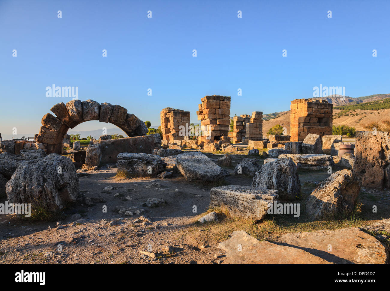 Hierapolis, denizli, turkey Stock Photo