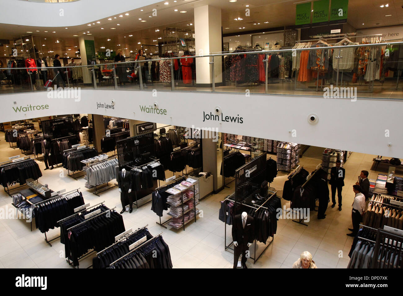 John Lewis flagship Oxford Street store in central London Stock Photo