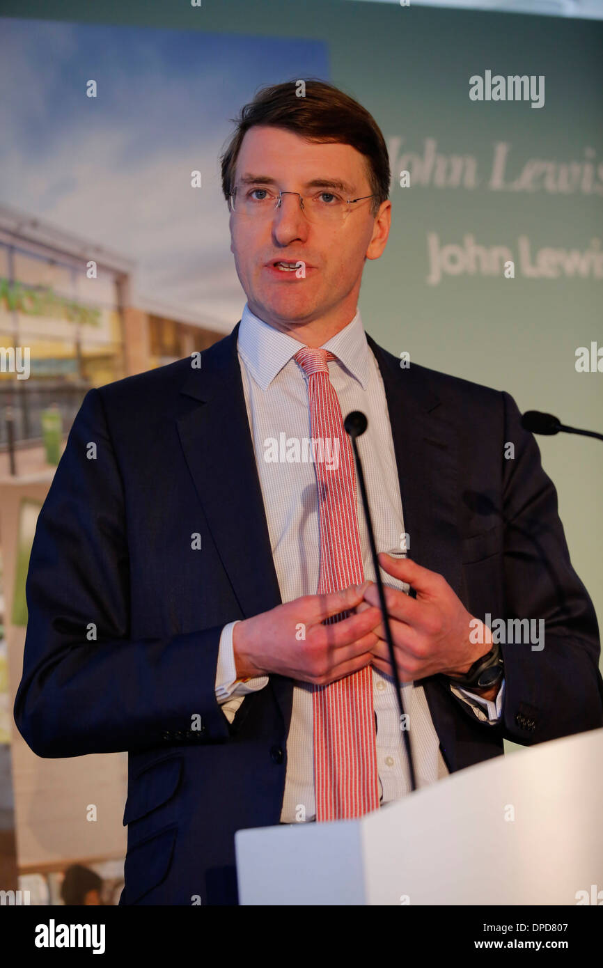John Lewis flagship Oxford Street store in central London Stock Photo