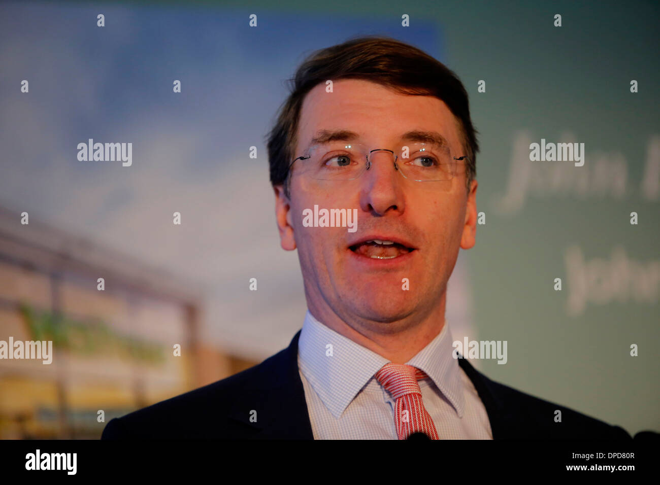 John Lewis flagship Oxford Street store in central London Stock Photo