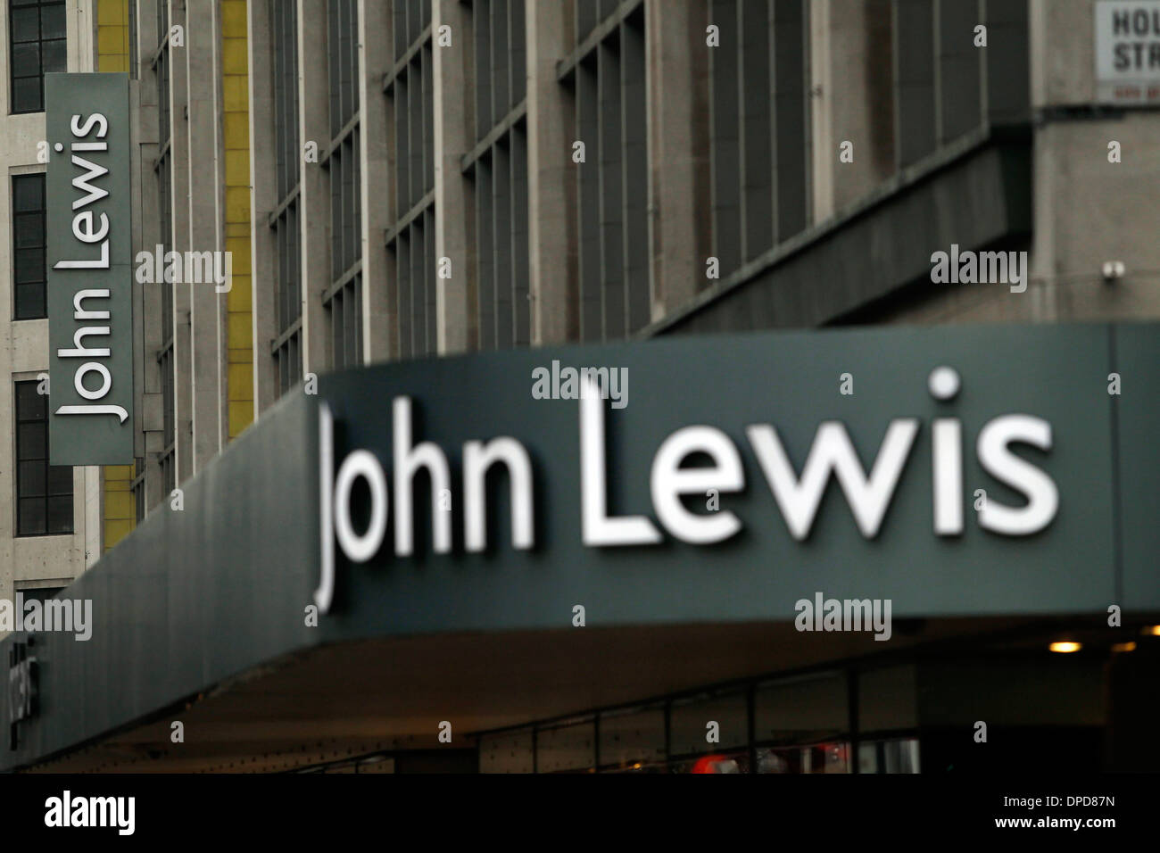 John Lewis flagship Oxford Street store in central London Stock Photo
