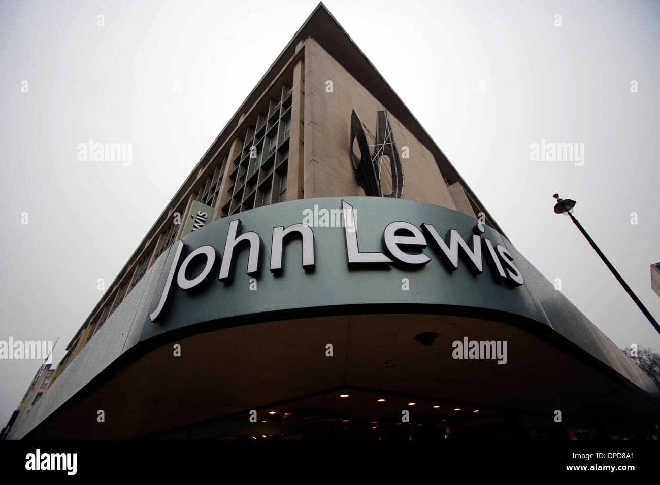 John Lewis flagship Oxford Street store in central London Stock Photo