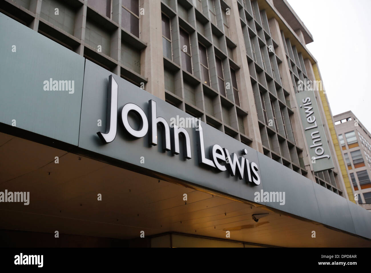 John Lewis flagship Oxford Street store in central London Stock Photo