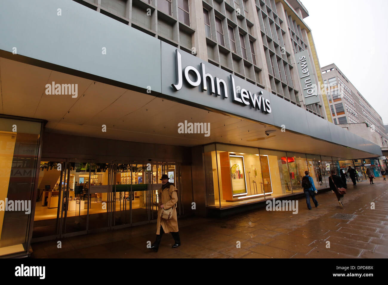 John Lewis flagship Oxford Street store in central London Stock Photo