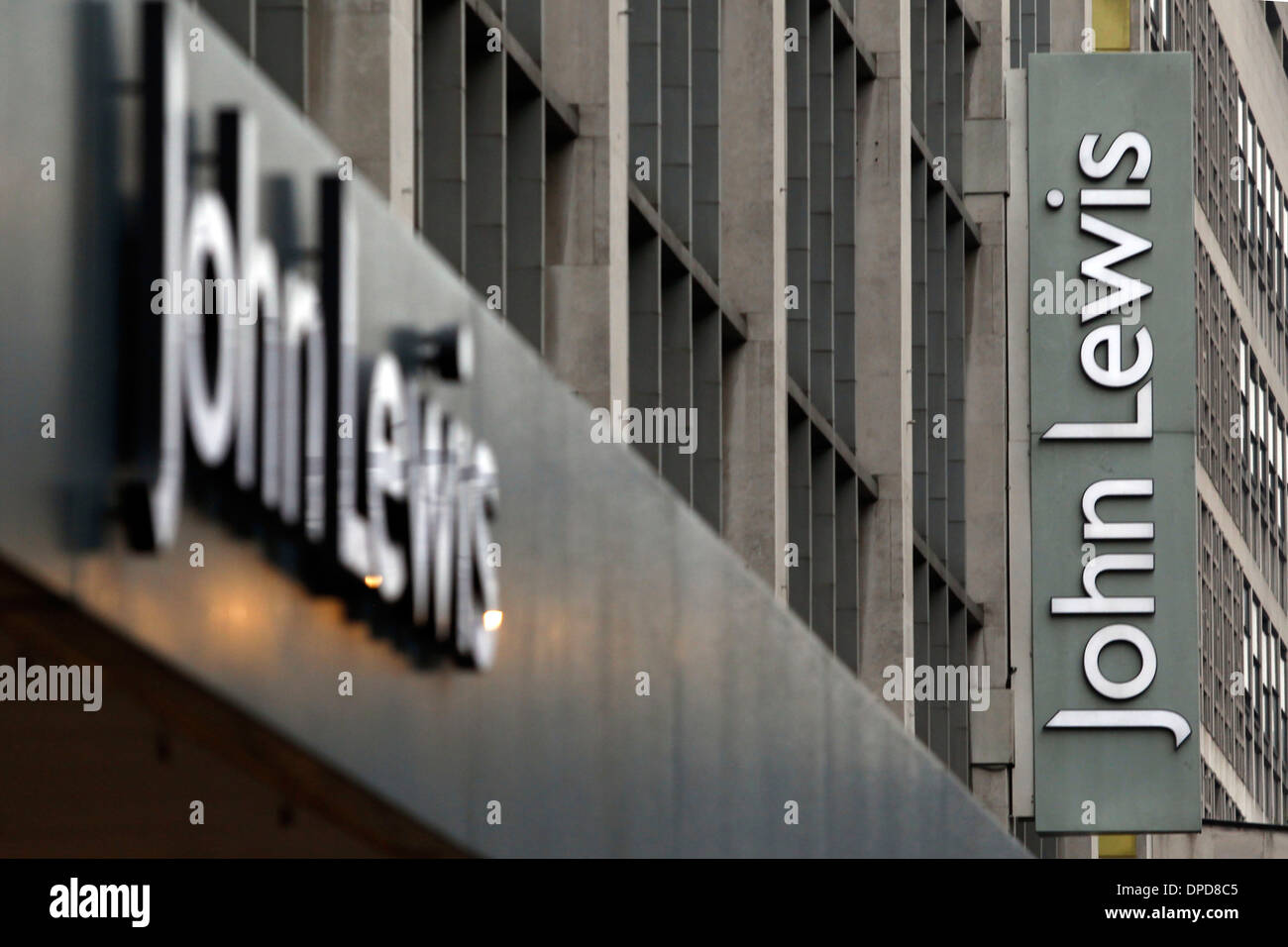 John Lewis flagship Oxford Street store in central London Stock Photo