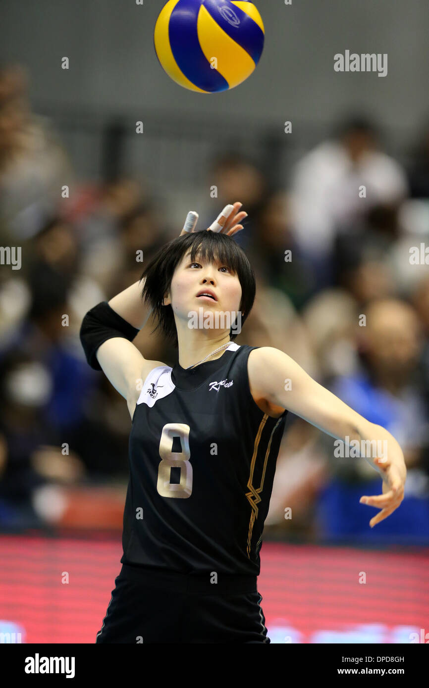 Tokyo Metropolitan Gymnasium, Tokyo, Japan. 12th Jan, 2014. Maho