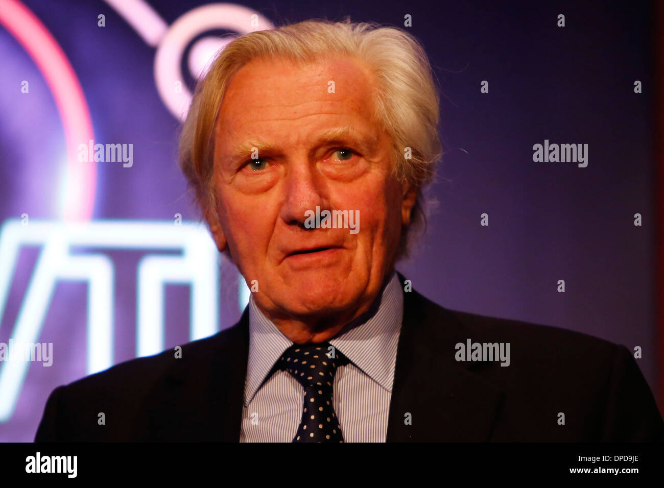 Lord Heseltine Michael Ray Dibdin Heseltine, Baron Heseltine at the EEF Conference at QEII Confrence Centre Stock Photo