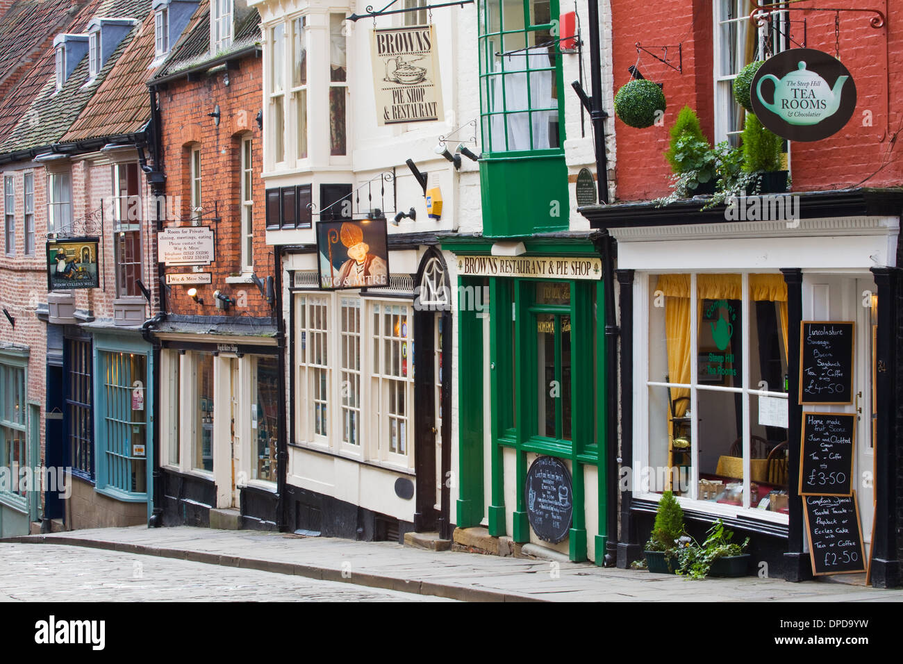 Steep hill shops shopping lincoln hires stock photography and images