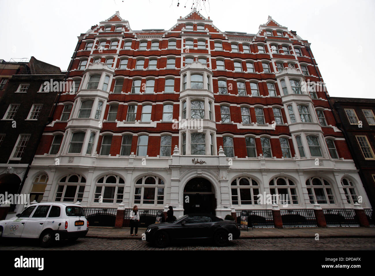 Malmaison London hotel at Charterhouse Square in London Stock Photo Alamy