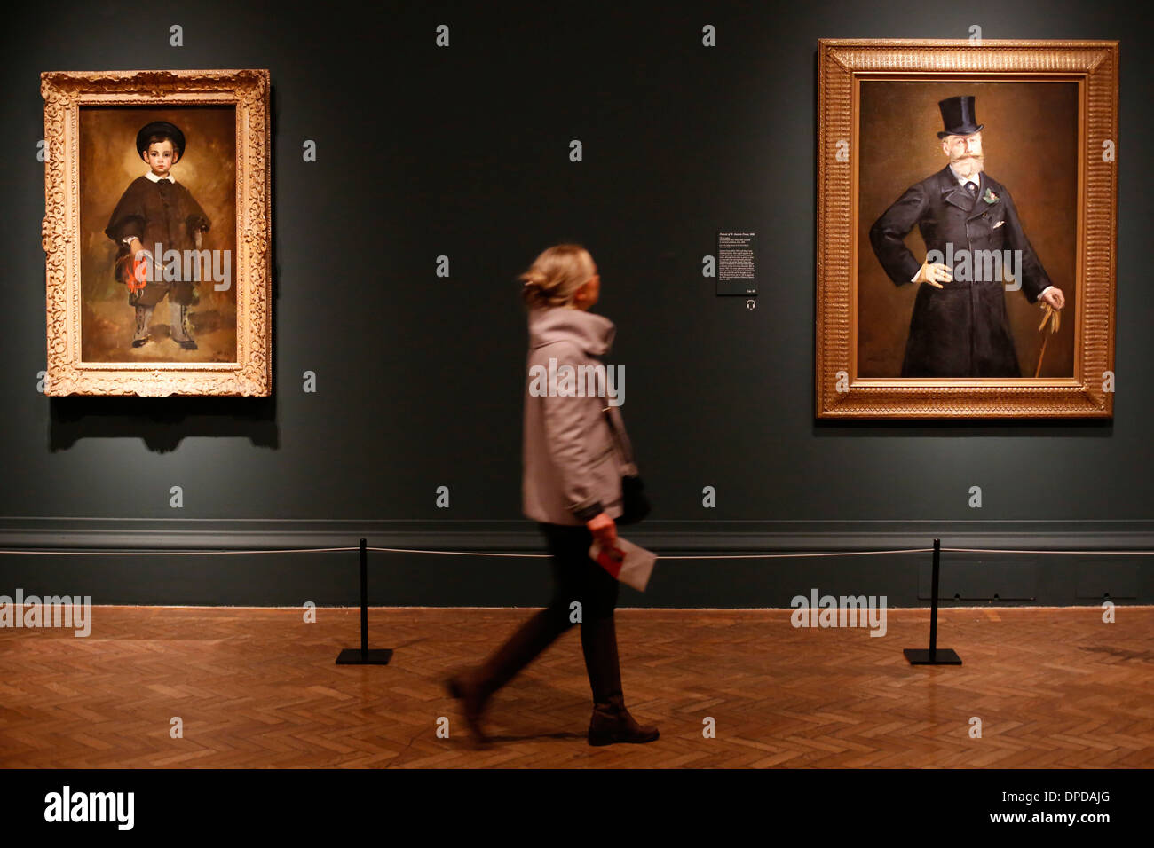 Manet portraying life press view hi-res stock photography and images ...