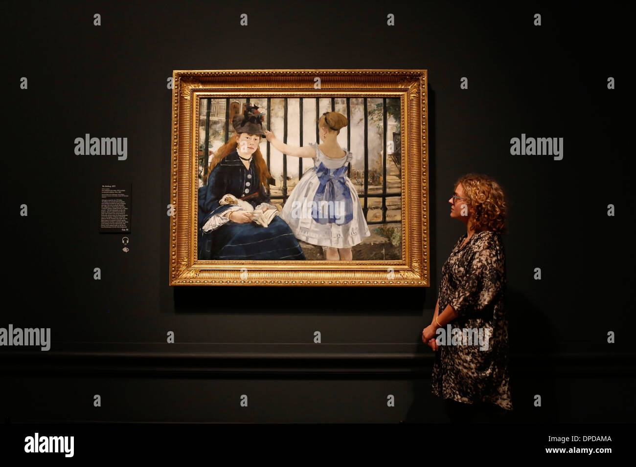 Manet: Portraying Life press view at the Royal Academy of Arts in London Stock Photo