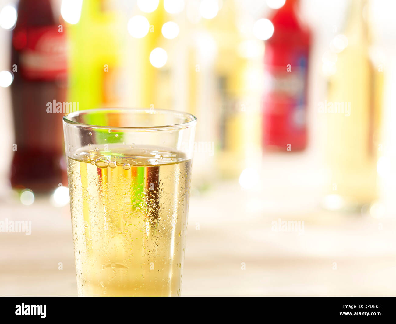 Variety of soft drinks Stock Photo Alamy