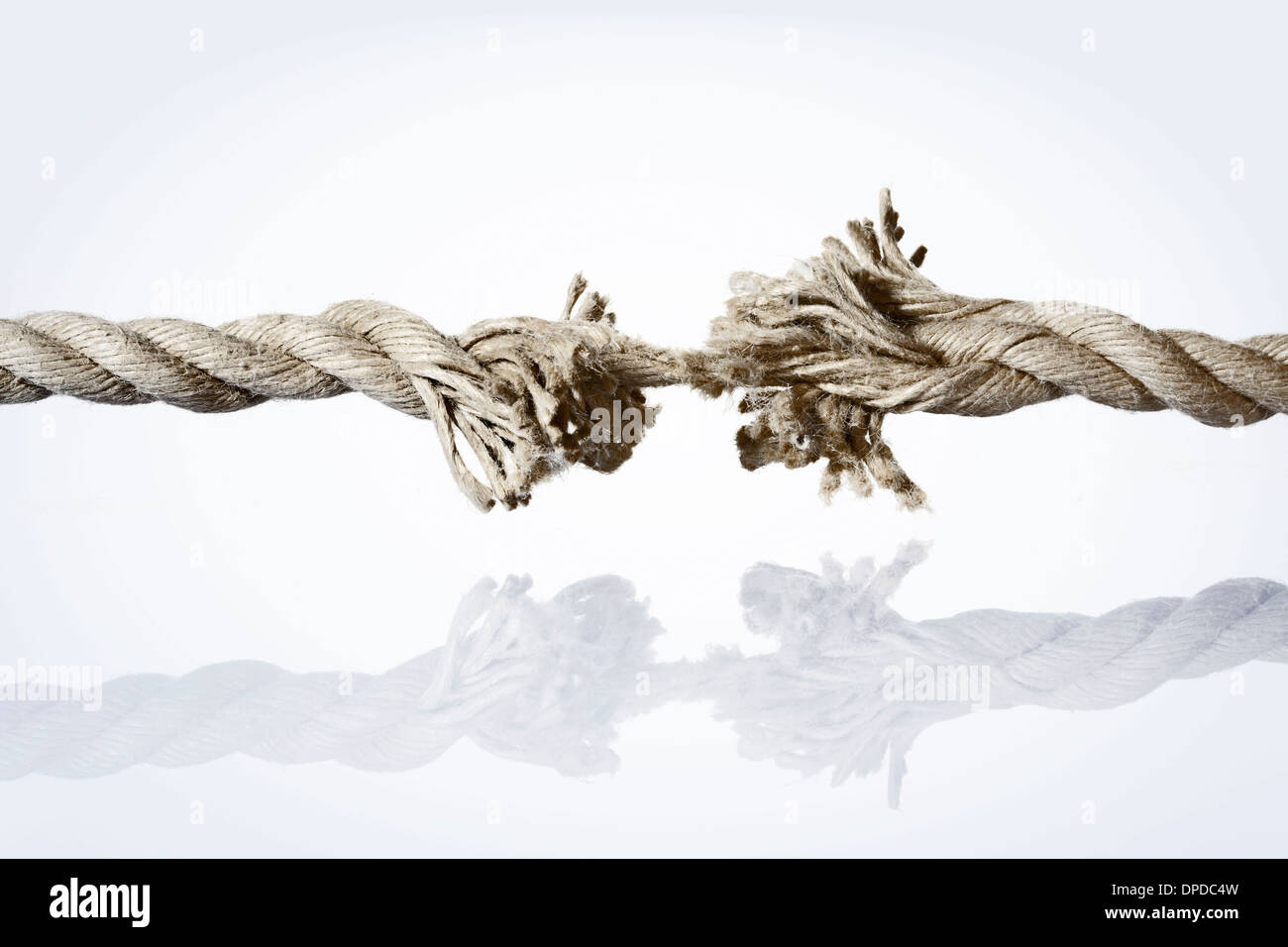 Tearing Rope Rope idea hi-res stock photography and images - Alamy