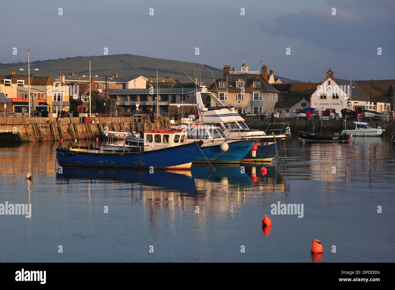 west bay dorset Stock Photo Alamy
