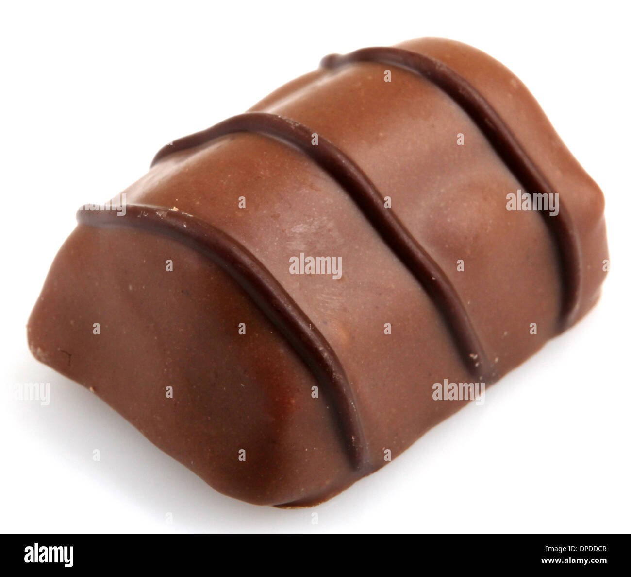 Chocolate Truffles Isolated On White Background Stock Photo - Alamy
