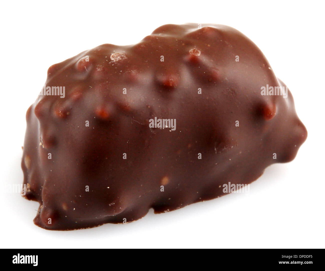 Chocolate Truffles Isolated On White Background Stock Photo - Alamy