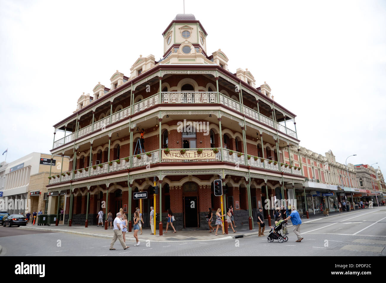 The National Hotel in Fremantle, Western Australia Stock Photo Alamy