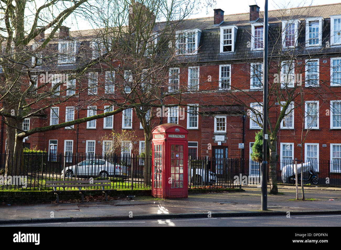 Halton Mansions, Canonbury, Islington, North London, UK, Great Britain