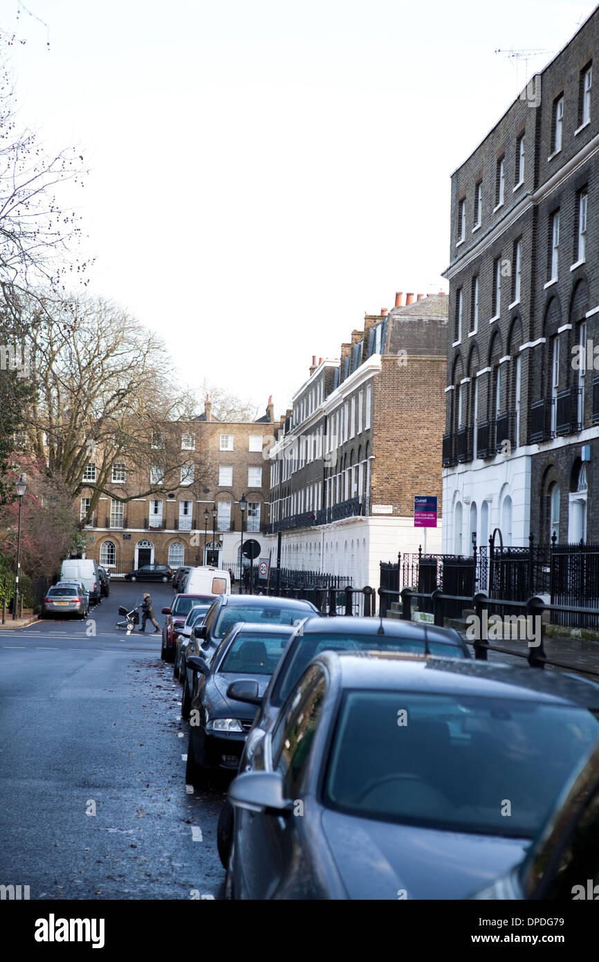 Canonbury Square, Islington, North London Stock Photo Alamy