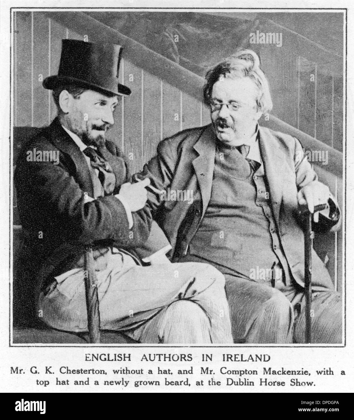 CHESTERTON & FRIEND Stock Photo Alamy