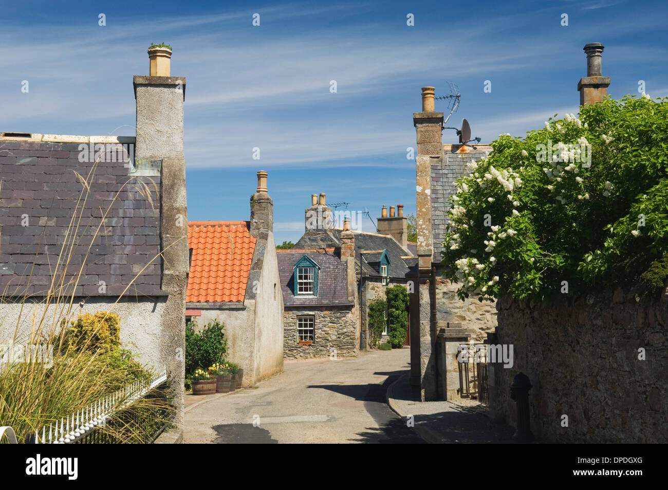 The village of Fordyce, Aberdeenshire, Scotland Stock Photo 65452200