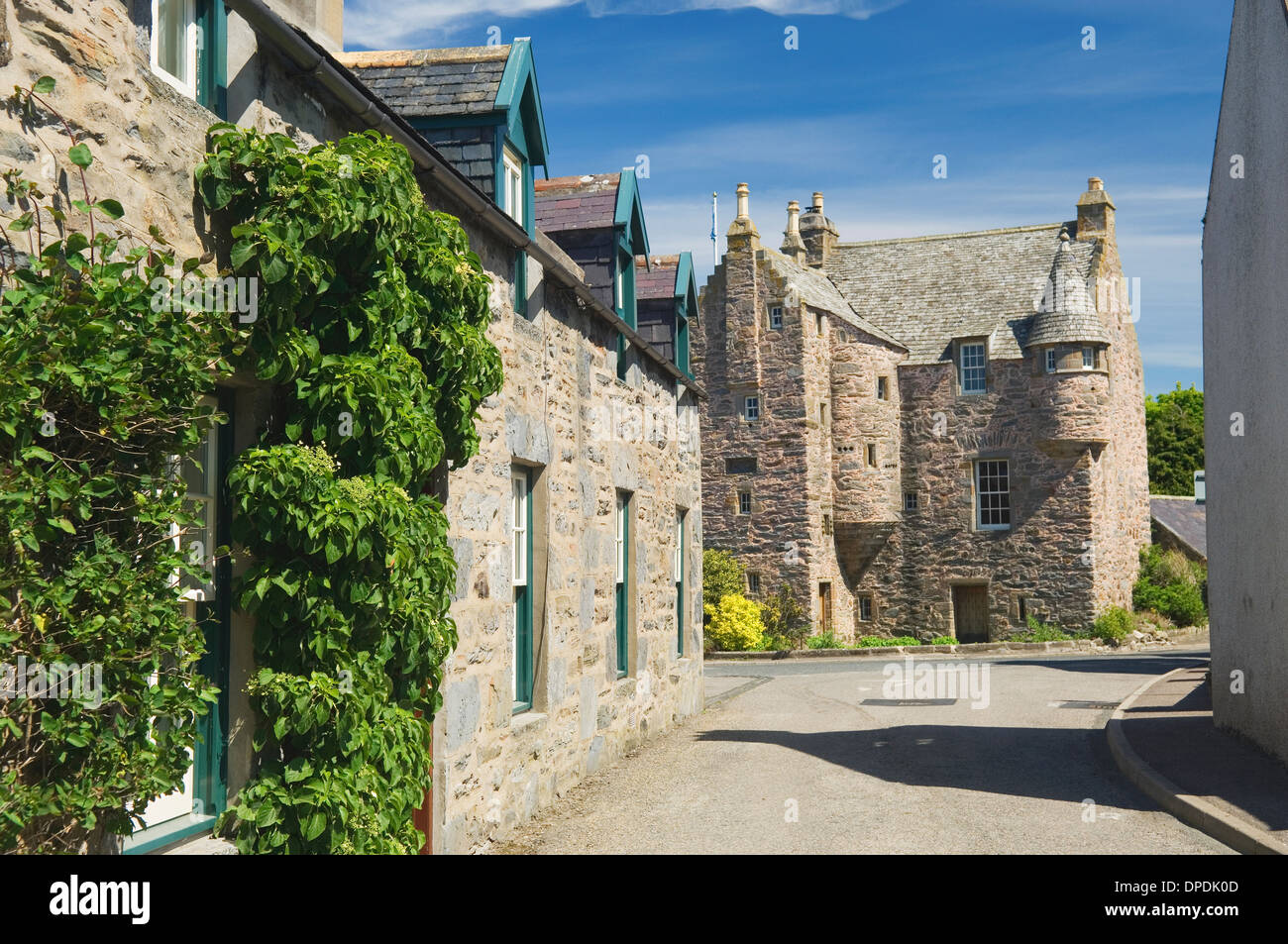 The village of Fordyce, Aberdeenshire, Scotland Stock Photo Alamy