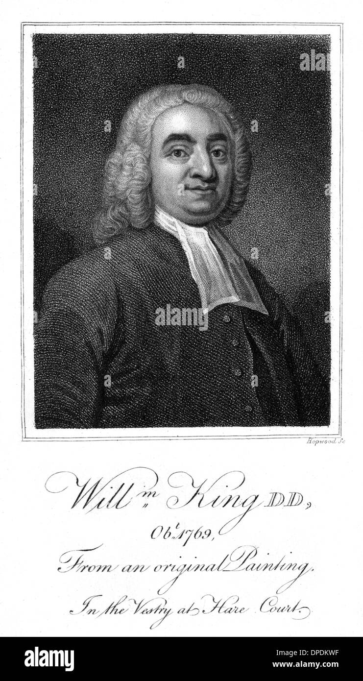 WILLIAM KING, CHURCHMAN Stock Photo