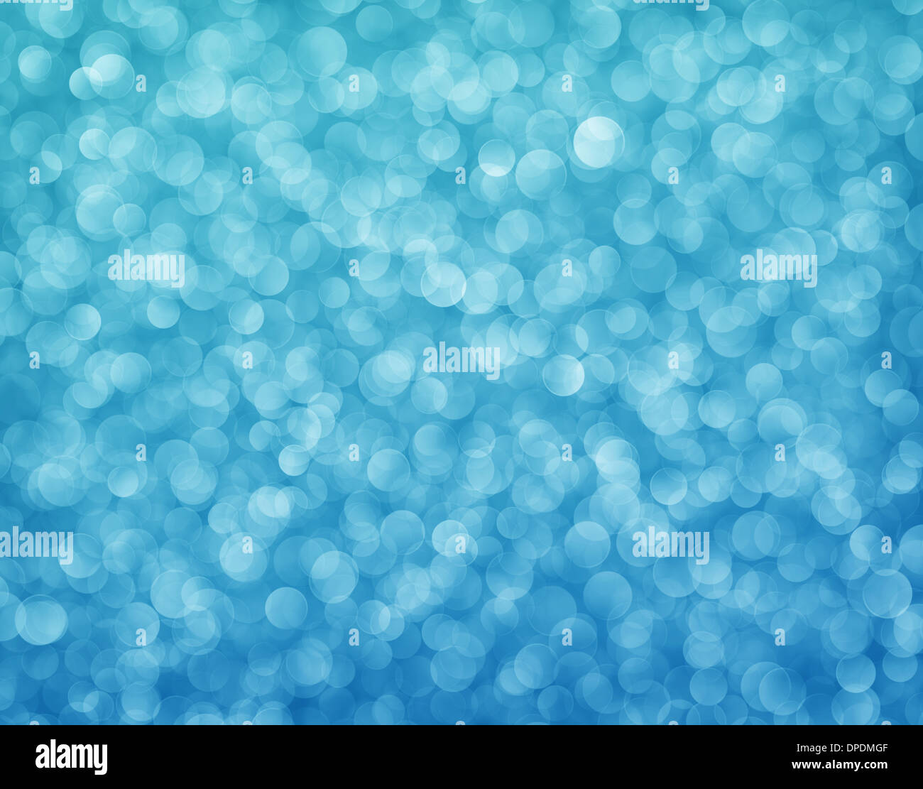 Abstract blue background with bokeh Stock Photo - Alamy