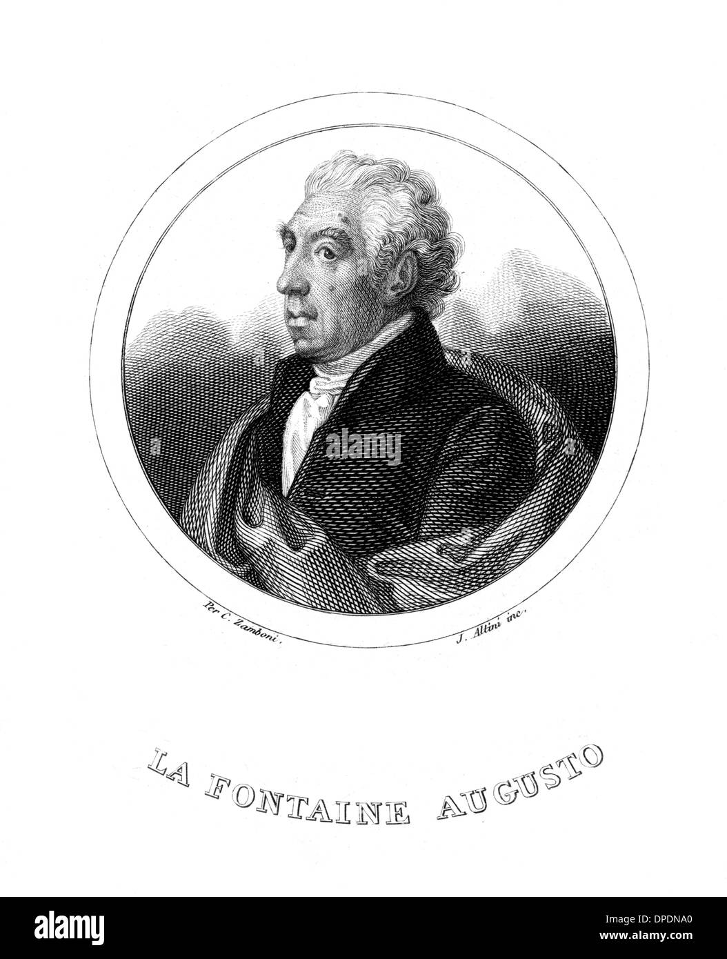 AUGUST LA FONTAINE Stock Photo Alamy